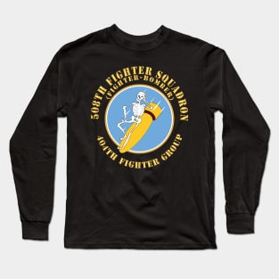 508th Fighter Squadron (Fighter Bomber), 404th Fighter Group X 300 Long Sleeve T-Shirt